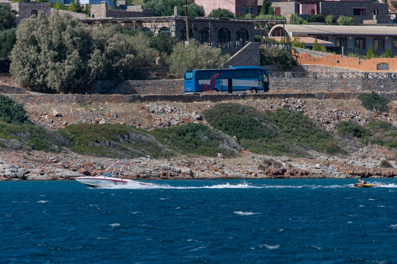 Fahrt von Elounda nach Spinalonga