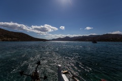 Fahrt von Spinalonga nach Elounda