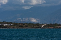 Fahrt von Spinalonga nach Elounda