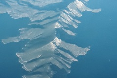 Flug nach Heraklion über das Mittelmeer